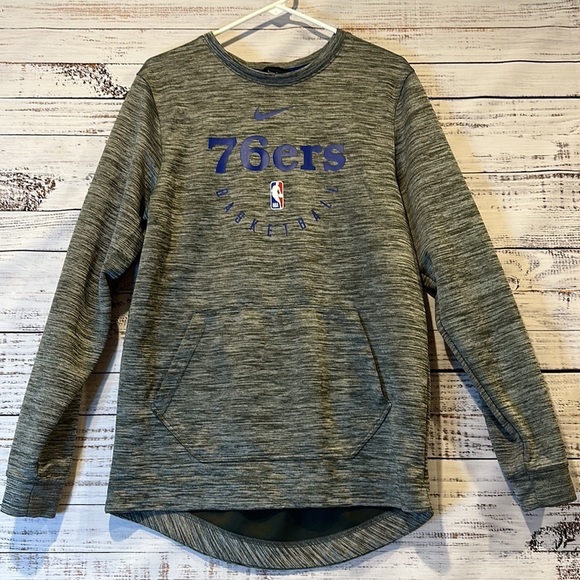 Nike Philadelphia‎ 76ers Crewneck Sweatshirt Size S - Picture 7 of 7
